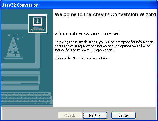 Arev32 Conversion Wizard